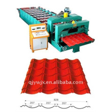 QJ-828 PPGI Glazed Tile Roofing Roll Forming Machine